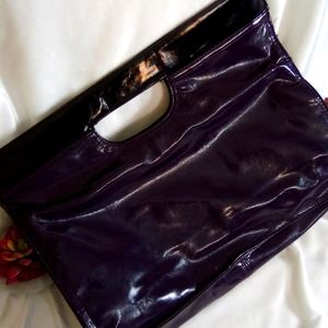 Vintage Purple Patent Leather Bag